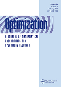 Cover image for Optimization, Volume 69, Issue 1, 2020