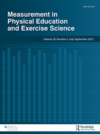 Cover image for Measurement in Physical Education and Exercise Science, Volume 26, Issue 3, 2022