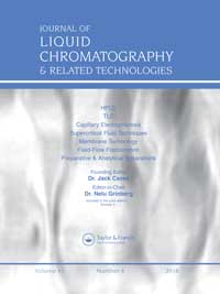 Cover image for Journal of Liquid Chromatography & Related Technologies, Volume 41, Issue 4, 2018