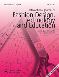 Cover image for International Journal of Fashion Design, Technology and Education, Volume 10, Issue 2, 2017