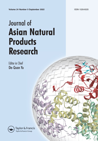 Cover image for Journal of Asian Natural Products Research, Volume 24, Issue 9, 2022