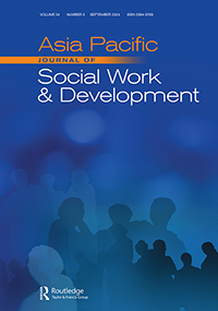Cover image for Asia Pacific Journal of Social Work and Development, Volume 34, Issue 3, 2024