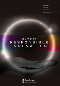 Cover image for Journal of Responsible Innovation, Volume 9, Issue 2, 2022