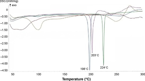 Figure 10 DSC thermography.
