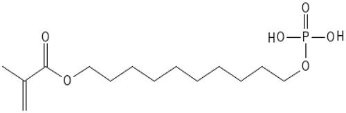 Figure 3. Chemical structure of 10-MDP.