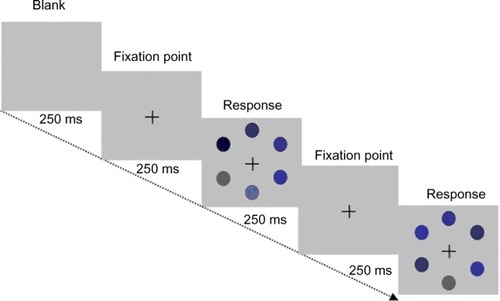 Figure 3 Example of the hue selection task.