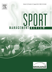 Cover image for Sport Management Review, Volume 18, Issue 3, 2015