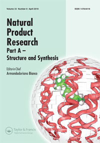 Cover image for Natural Product Research, Volume 33, Issue 8, 2019