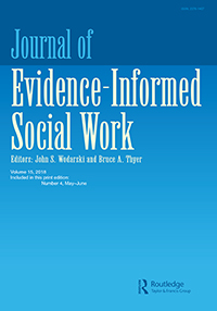 Cover image for Journal of Evidence-Based Social Work, Volume 15, Issue 4, 2018