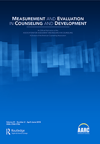 Cover image for Measurement and Evaluation in Counseling and Development, Volume 51, Issue 2, 2018