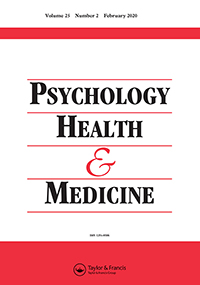 Cover image for Psychology, Health & Medicine, Volume 25, Issue 2, 2020