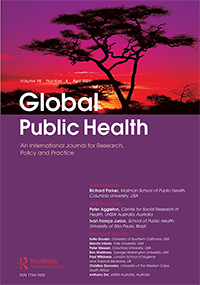 Cover image for Global Public Health, Volume 16, Issue 4, 2021