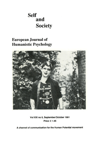 Cover image for Self & Society, Volume 19, Issue 5, 1991