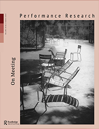 Cover image for Performance Research, Volume 28, Issue 2, 2023