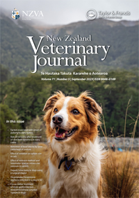 Cover image for New Zealand Veterinary Journal, Volume 71, Issue 5, 2023