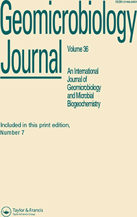 Cover image for Geomicrobiology Journal, Volume 36, Issue 7, 2019