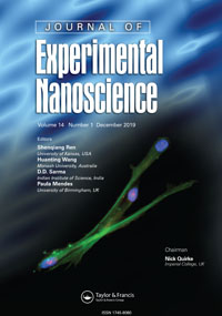 Cover image for Journal of Experimental Nanoscience, Volume 14, Issue 1, 2019
