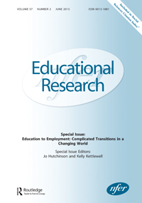 Cover image for Educational Research, Volume 57, Issue 2, 2015
