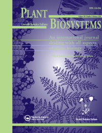 Cover image for Plant Biosystems - An International Journal Dealing with all Aspects of Plant Biology, Volume 158, Issue 1, 2024