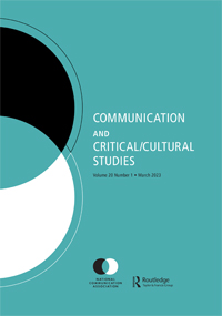 Cover image for Communication and Critical/Cultural Studies, Volume 20, Issue 1, 2023