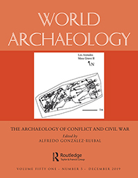 Cover image for World Archaeology, Volume 51, Issue 5, 2019