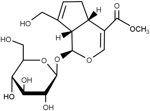 Figure 1. The chemical structure of geniposide.