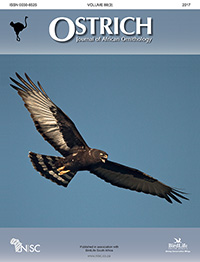 Cover image for Ostrich, Volume 88, Issue 3, 2017
