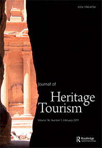 Cover image for Journal of Heritage Tourism, Volume 14, Issue 1, 2019