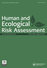 Cover image for Human and Ecological Risk Assessment: An International Journal, Volume 26, Issue 8, 2020