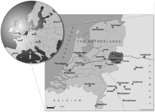 Figure 1. The Twente region.