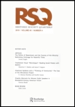 Cover image for Rhetoric Society Quarterly, Volume 30, Issue 2, 2000