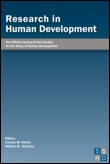 Cover image for Research in Human Development, Volume 10, Issue 2, 2013