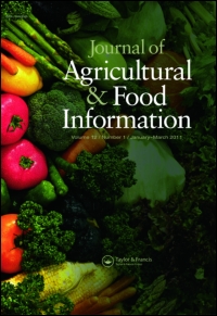 Cover image for Journal of Agricultural & Food Information, Volume 18, Issue 2, 2017