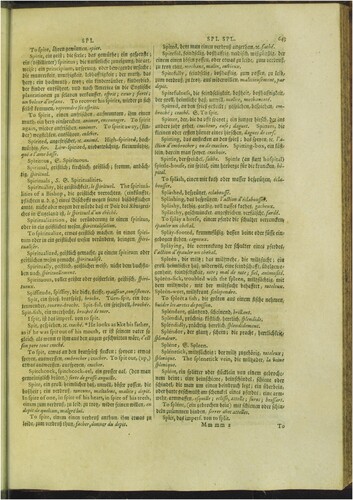 Fig. 1 A sample page (p.643) from Ludwig’s Dictionary English, German, and French.Source: SLUB Dresden, http://digital.slub-dresden.de/id366206370/187 (Public Domain Mark 1.0).