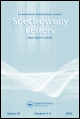 Cover image for Spectroscopy Letters, Volume 31, Issue 1, 1998
