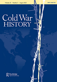 Cover image for Cold War History, Volume 23, Issue 3, 2023