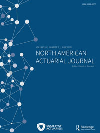 Cover image for North American Actuarial Journal, Volume 24, Issue 2, 2020