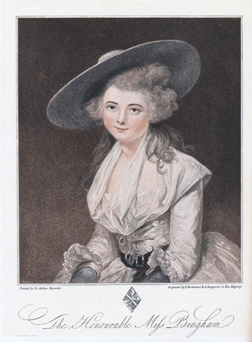 Figure 3 Francesco Bartolozzi (1727–1815), after Joshua Reynolds, The Honourable Miss Bingham. Engraving reproduced in Julia Frankau, “Prints and their Prices: A Small Collection,” The Connoisseur 1, September 1901, p. 180.