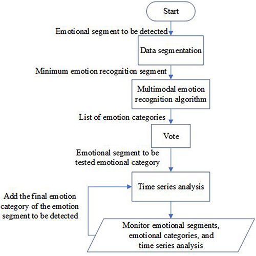 Figure 2 The process of multi-modal emotion recognition.