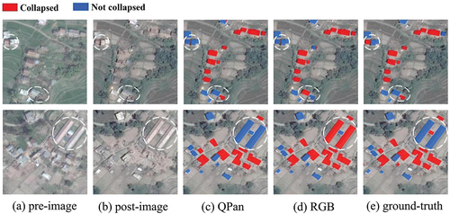 Figure 12. Examples of identification results on the Nepal case.