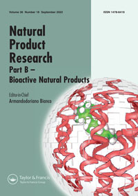 Cover image for Natural Product Research, Volume 36, Issue 18, 2022