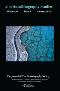 Cover image for a/b: Auto/Biography Studies, Volume 36, Issue 3, 2021