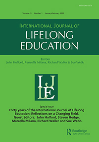 Cover image for International Journal of Lifelong Education, Volume 41, Issue 1, 2022