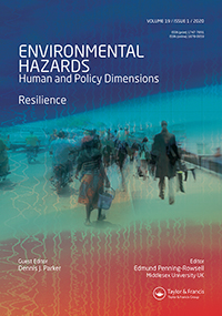 Cover image for Environmental Hazards, Volume 19, Issue 1, 2020