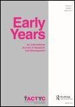 Cover image for Early Years, Volume 31, Issue 2, 2011