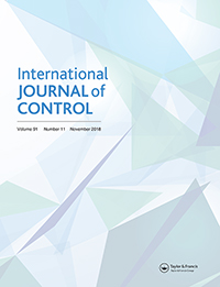 Cover image for International Journal of Control, Volume 91, Issue 11, 2018