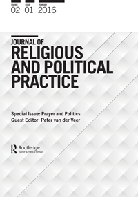 Cover image for Journal of Religious and Political Practice, Volume 2, Issue 1, 2016