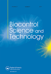 Cover image for Biocontrol Science and Technology, Volume 27, Issue 9, 2017