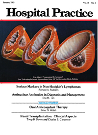 Cover image for Hospital Practice, Volume 18, Issue 1, 1983