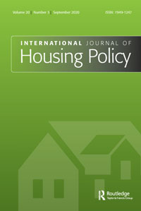 Cover image for International Journal of Housing Policy, Volume 20, Issue 3, 2020